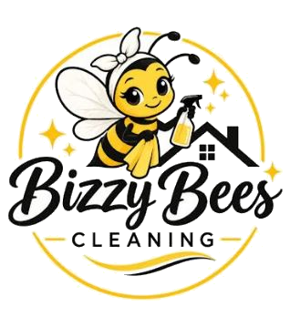 Bizzy Bees Cleaning — bee logo